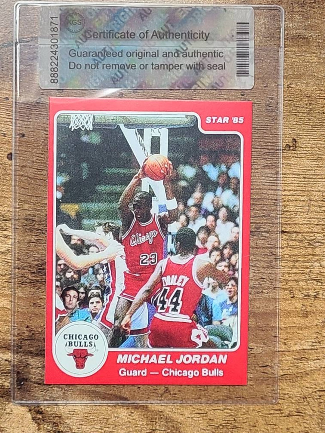 michael jordan 1985 star card