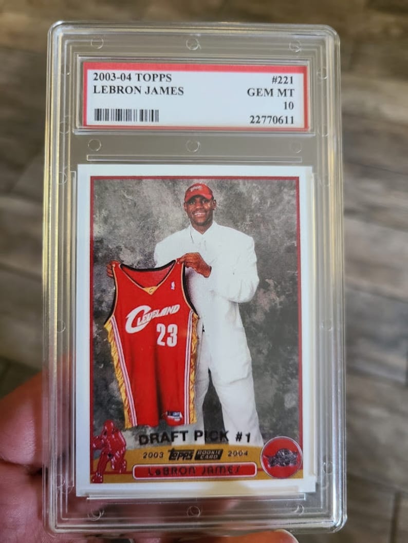 topps 221 lebron james