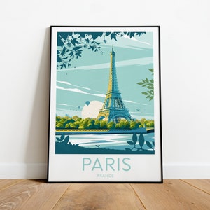 Paris travel print - Eiffel Tower, Paris poster, Eiffel tower print, Wedding gift, Custom Text, Personalised Gift