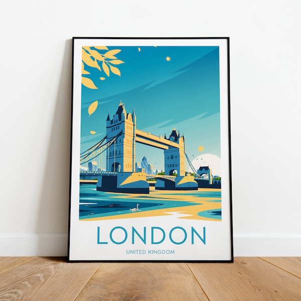 London Poster Etsy UK