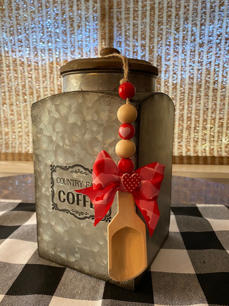 Beaded Mini Scoops Canister Scoops Serving Spoon for Coffee Etsy