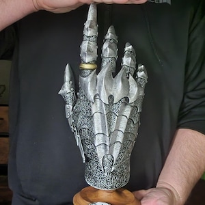 Sauron gauntlet, large hand of sauron statue image 5