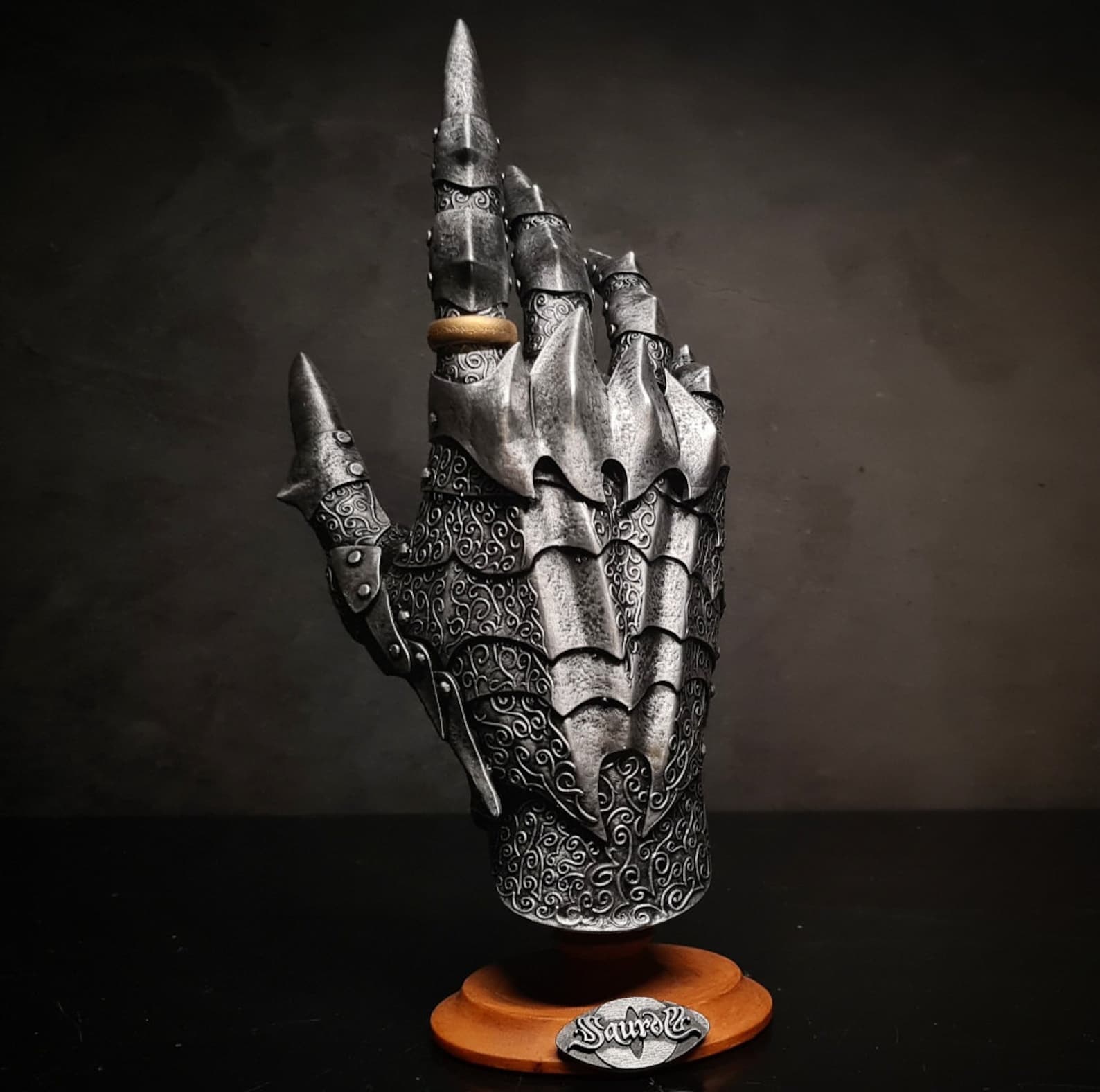 Sauron Gauntlet, Hand of Sauron Statue - Etsy