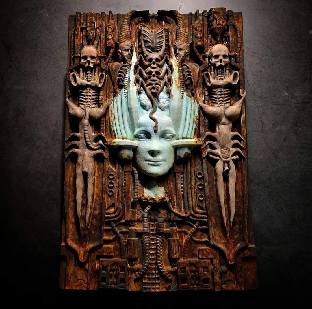 H.R Giger Art Replica - Etsy