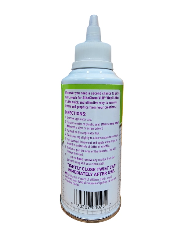 Heat Transfer Vinyl Remover and Graphics From Fabrics 