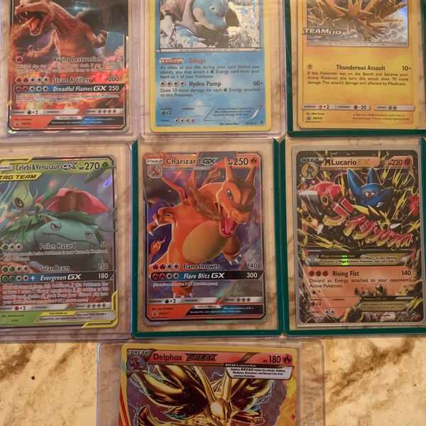 Pokémon card lot   EX, GX , MEGA, Secret rare , Hyper, Full art