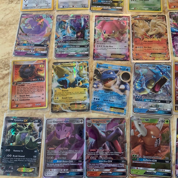 Pokémon Card Lot of 50. Guaranteed EX, GX, Full Art, Mega, Hyper, Secret Rare