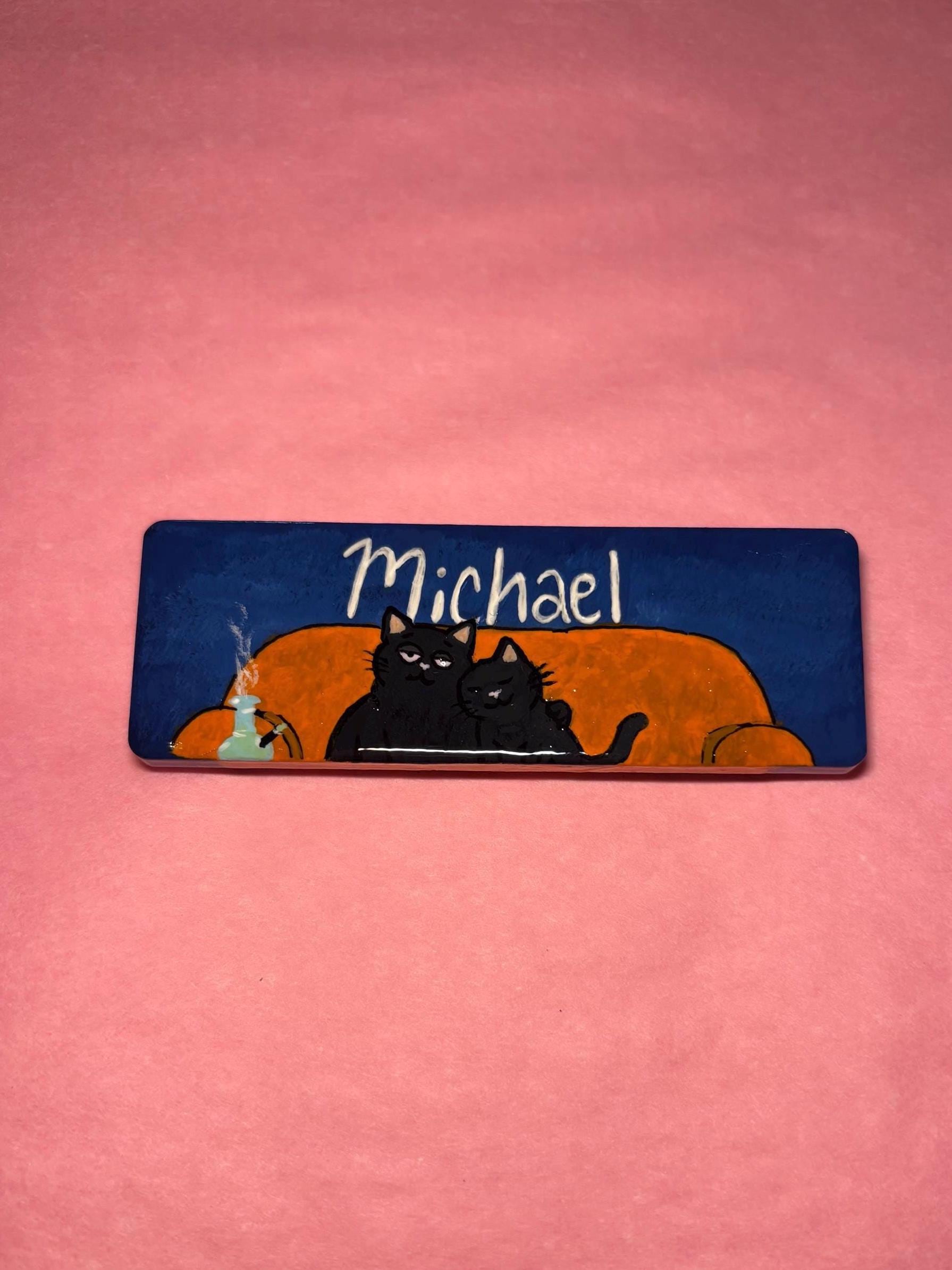 Painted Name Tags - Etsy