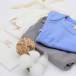 Baby Bodysuit aus Premium Bio-Baumwolle - Weiche Kleidung, bequem und atmungsaktiv