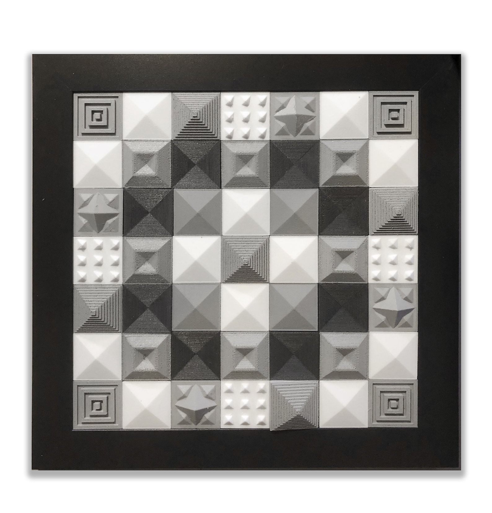 Pyramid Mosaic by Peter J. Sucy