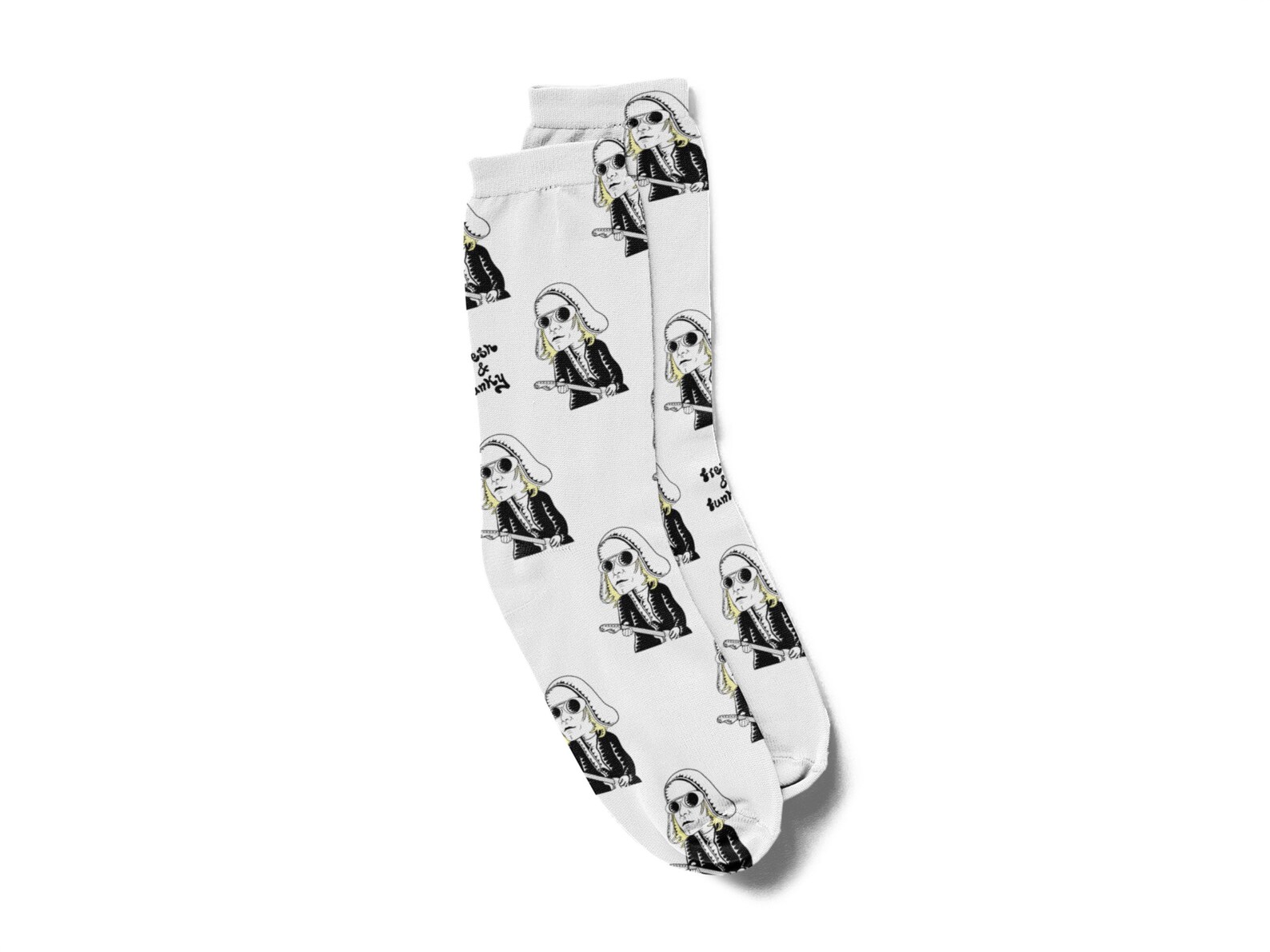 Nirvana Socks / Kurt Cobain Socks / Music Socks / Funny & Etsy