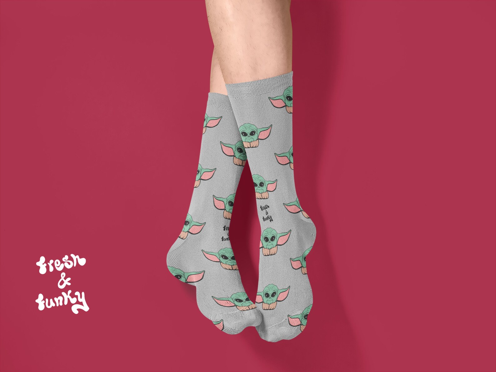 Baby Yoda Socks / Grogu Socks / Star Wars Socks / Star Wars Etsy