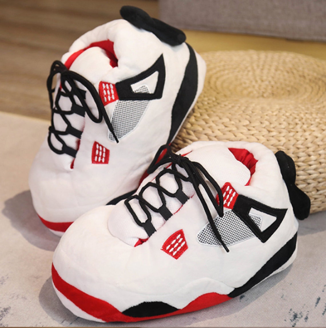 Nike Air Jordan 4 Retro Slippers / Nike AirJordan Sneakers Etsy