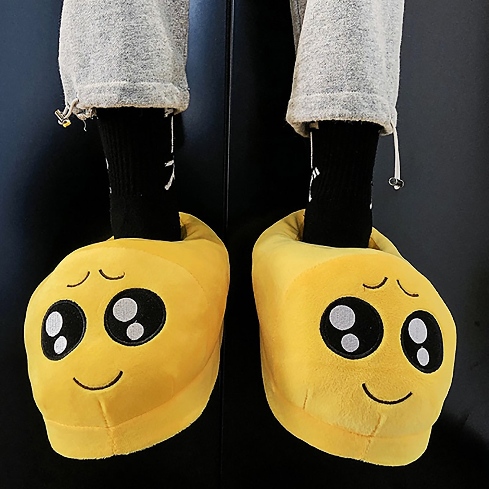 Emoticons Slippers / Emoji Slippers / Funny Gift / Funny Home Etsy