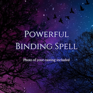 Powerful Binding Spell – Lock in Energetic Control, Loyalty or Deep Commitment