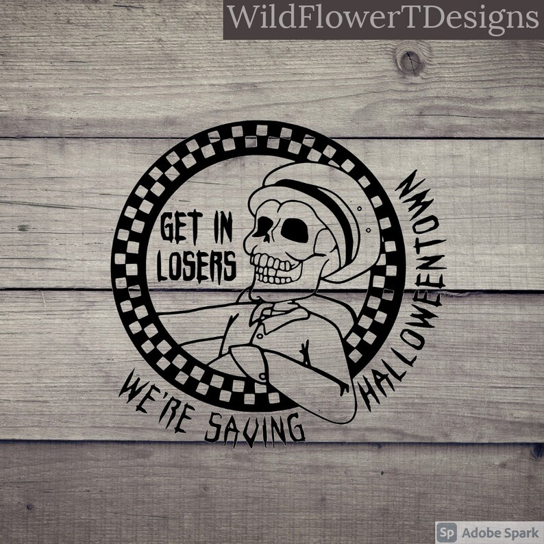 Download Halloween Town svg Halloween town skeleton svg get in | Etsy