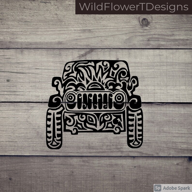 Download Jeep Mandala svg png Jeep svg Mandala svg fun design cute ...