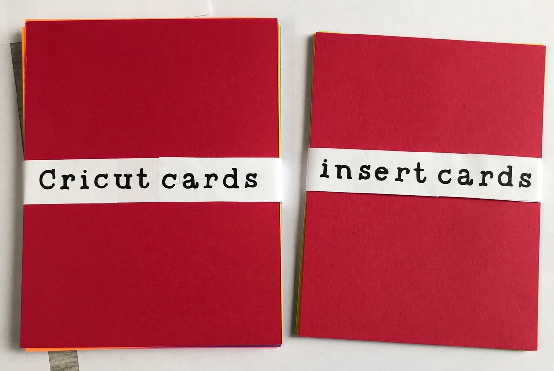 cardstock cricut joy