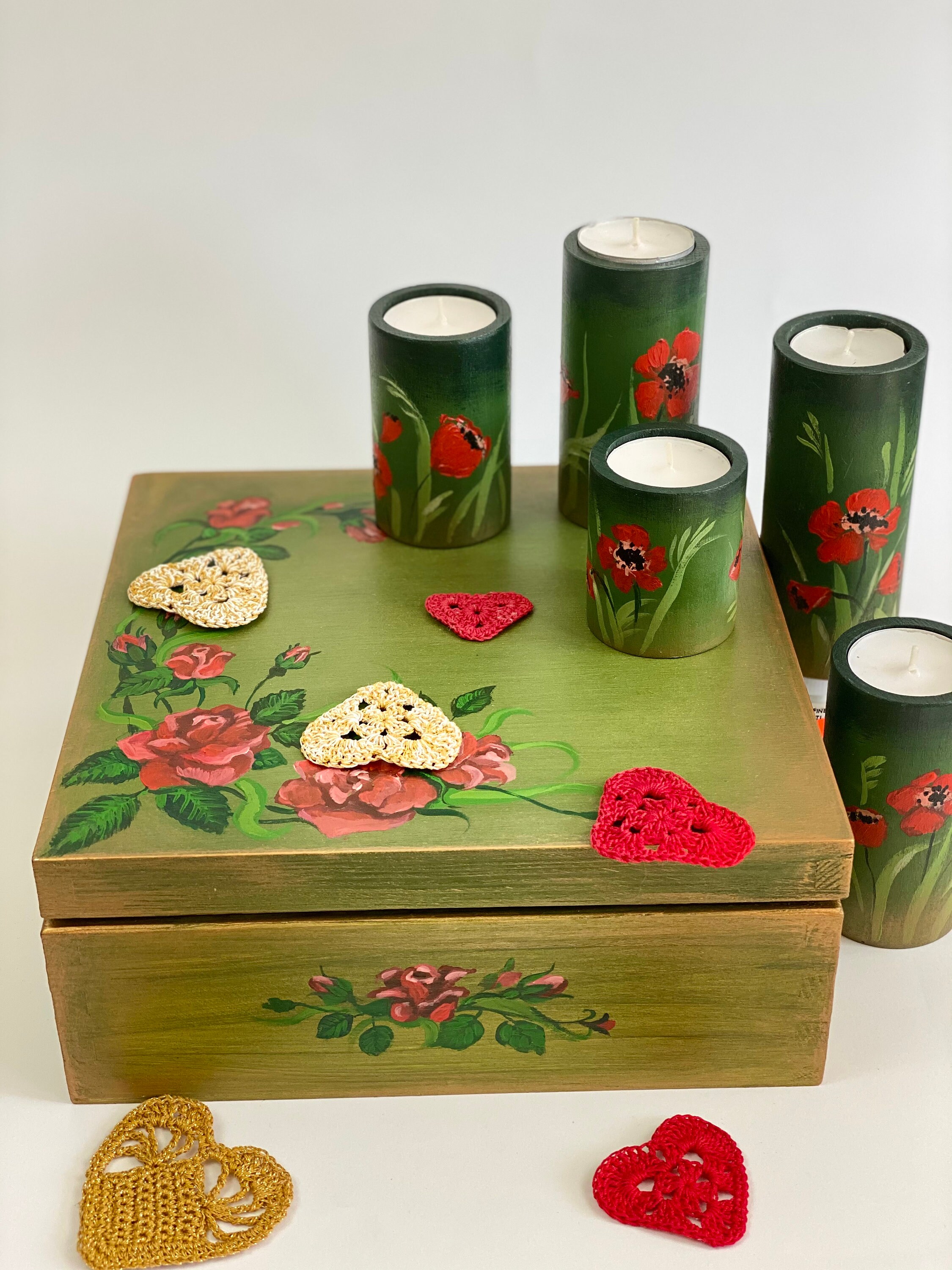 Wooden Tea bag box 9 compartments Tea Gift Box 60th Birthday Etsy