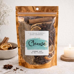 Kit de purificación con infusión a fuego lento / Fragancia natural para el hogar / Popurrí / Intenciones / Ritual mágico para el hogar / Aromaterapia / Hogar acogedor / Regalo / Cumpleaños