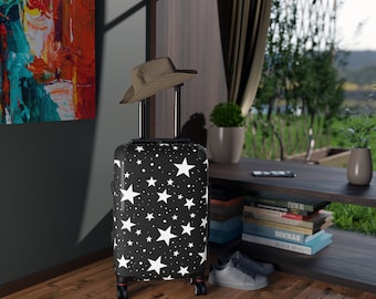 Celestial Koffer mit Rollen benutzerdefinierte Koffer für Frauen Monde und Sterne mehrere Größen Reisekoffer mit Mustern