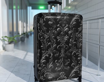 Gothic Koffer mit Rollen benutzerdefinierte Reisekoffer für Frauen mehrere Größen Reisegepäck Tasche Koffer mit Muster