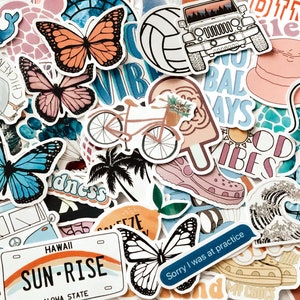 RANDOM STICKER PACK - boho stickers pegatinas estéticas laptop stickers cheap stickers pinterest stickers mystery sticker pack buena calidad