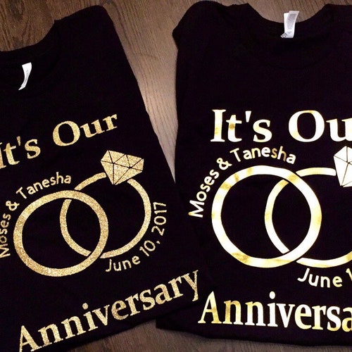 10th Anniversary Shirts for Couples Matching Anniversary Etsy