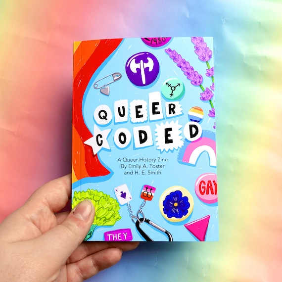 Queer Coded Zine: LGBTQIA+ History, Symbols, and Fashion