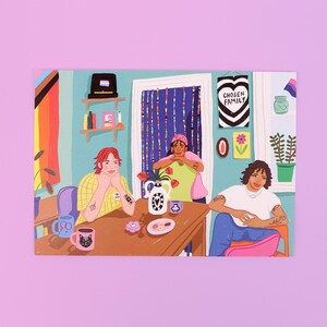 Chosen Family Art Print