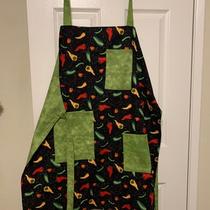 Chef Apron and Hat peppers