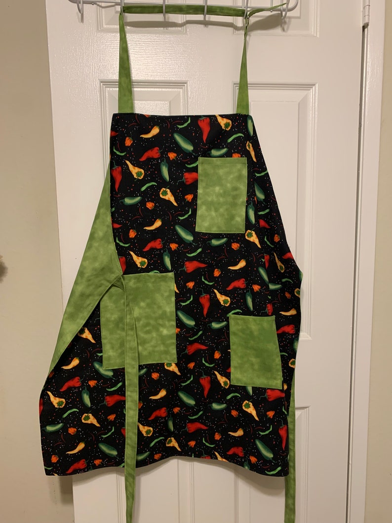 Chef Apron and Hat peppers