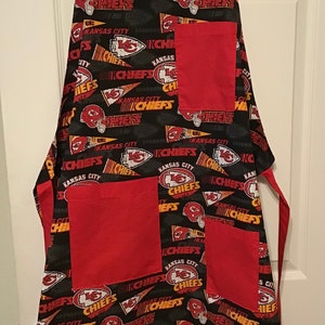 Chef Apron and Hat KC Chiefs