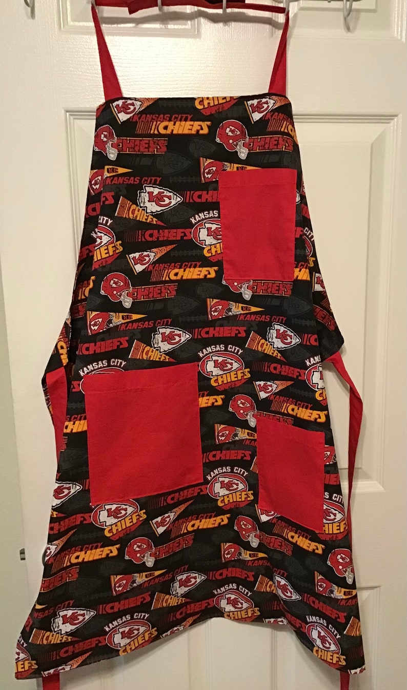 Chef Apron and Hat KC Chiefs