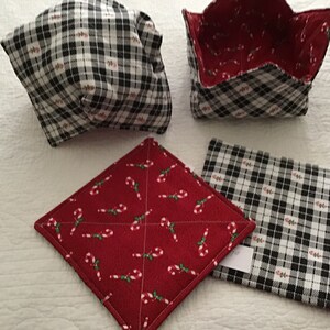 Passende Bowl Cozie & Hot Pad Set