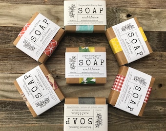 All Natural Handmade Soap, Cold Process Handcrafted Artisan Soap