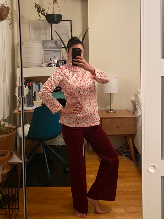 1960s Polka Dot Turtleneck Medium