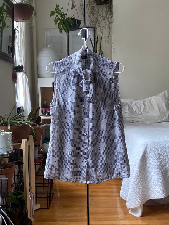 1980s Dakota Secretary Blouse