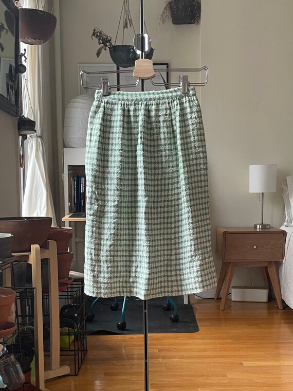 1960s Green Skirt XXS