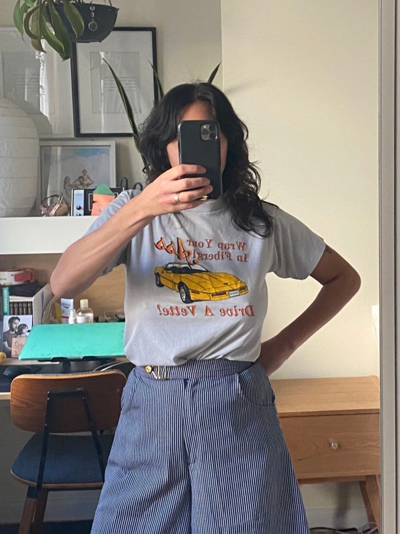 1980s Corvette T-shirt Small