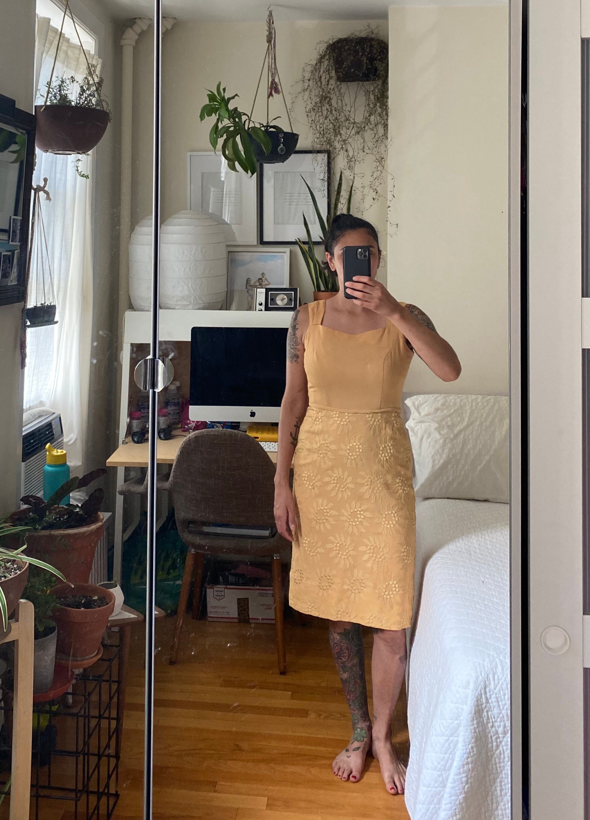 1960s Jefri Fashion Cocktail Dress 