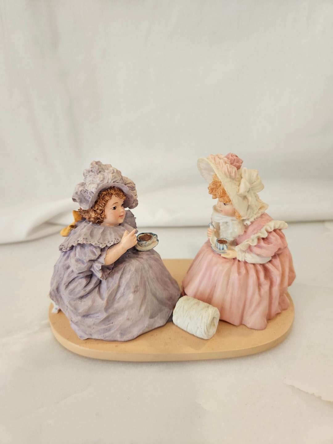 Maud Humphrey Bogart Tea Figurine Etsy