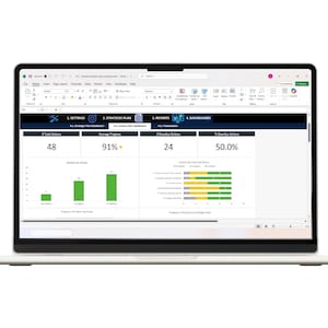 Strategischer Plan in Excel | Tabellenkalkulation für strategische Planung | Vorlage für einen strategischen Plan | Excel-Vorlage für Geschäftsstrategien