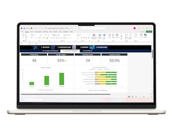 Strategic Plan in excel | Strategic Planning Spreadsheet | Strategic Plan Template | Business Strategy Excel Template