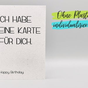 Lustige Karte zum Geburtstag
