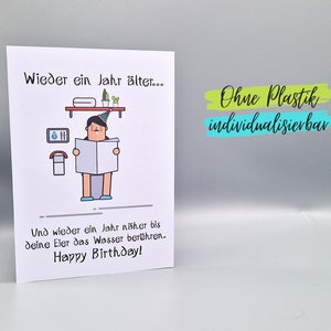 Lustige Karte Geburtstag Freund Bruder Vater Ehemann