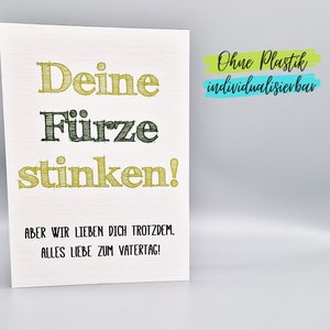 Lustige Karte Vatertag Muttertag Geburtstag