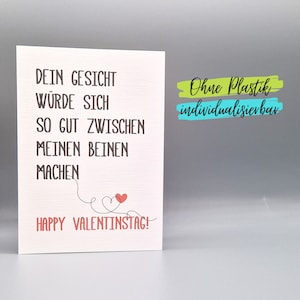 Lustige Karte Valentinstag Jahrestag Hochzeitstag Freund Freundin Ehefrau Ehemann Verlobte Verlobter