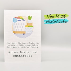 Lustige Karte Muttertag Vatertag