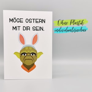 Lustige Karte Ostern